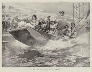 Eine beliebte Unterhaltung in London